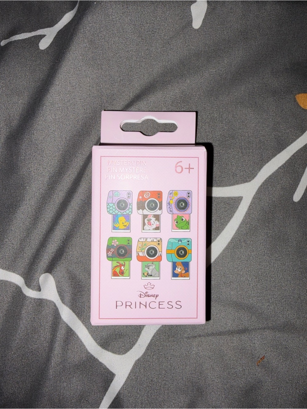 Loungefly Disney Princess Mystery Camera Pin Pack - Pink